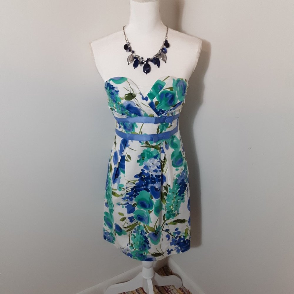 Trixxi Strapless Spring Dress Size 5